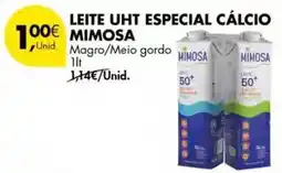 Pingo Doce Mimosa - leite uht especial calcio promoção