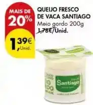 Pingo Doce Santiago - queijo fresco de vaca promoção