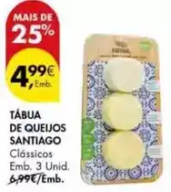 Pingo Doce Santiago - tábua de queijos promoção