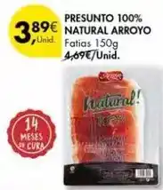 Pingo Doce Natura - presunto 100% l arroyo promoção
