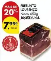 Pingo Doce Lourenço - presunto lourenço promoção