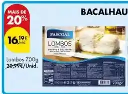 Pingo Doce Sr. bacalhau - lombos promoção