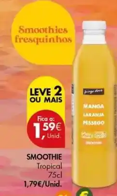 Pingo Doce Smoothie promoção