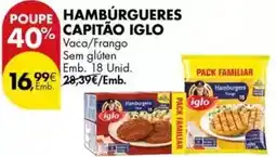 Pingo Doce Iglo - hamburgueres promoção