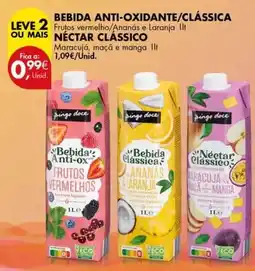 Pingo Doce Eco+ - bebida anti-oxidante/clássica promoção