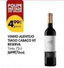 Pingo Doce Valor - vinho alentejo tiago cabaço ht promoção