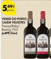 Pingo Doce Velhotes - vinho do porto calém promoção
