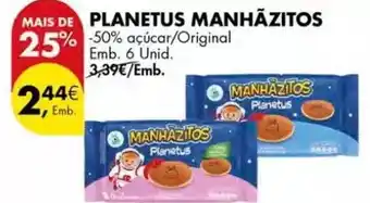 Pingo Doce Manhãzitos - planetus promoção