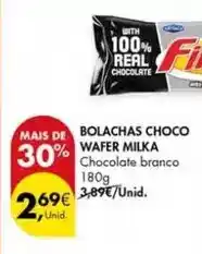 Pingo Doce Milka - bolachas choco wafer promoção