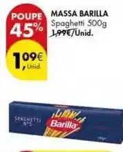 Pingo Doce Barilla - massa promoção