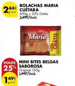 Pingo Doce Cuétara - bolachas maria promoção