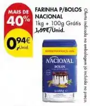 Pingo Doce Nacional - farinha p/bolos promoção