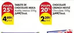 Pingo Doce Milka - chocolate crunch promoção