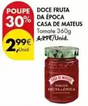 Pingo Doce Casa de mateus - doce fruta da epoca promoção
