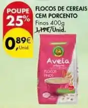 Pingo Doce Cem porcento - flocos de cereais promoção