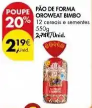 Pingo Doce Forma+ - pão de forma promoção