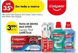 Pingo Doce Colgate - pasta de dentes max white promoção
