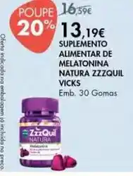 Pingo Doce Natura - suplemento alimentar de melatonina promoção