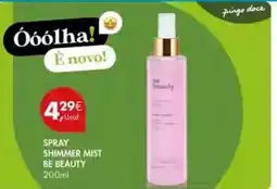 Pingo Doce Be beauty - spray shimmer mist be beauty promoção