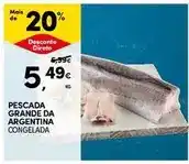 Continente Pescada grande da argentina promoção