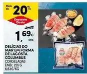 Continente Forma+ - delicias do mar em forma de lagosta promoção