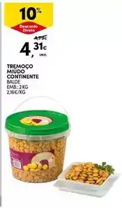 Continente Continente - tremoco mudo promoção