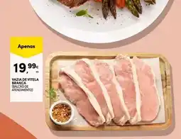 Continente Vazia de vitela branca promoção