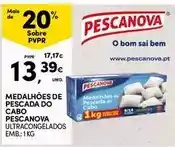 Continente Pescanova - medalhões de pescada do cabe promoção