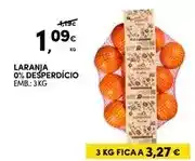 Continente A+ - laranja 0% promoção