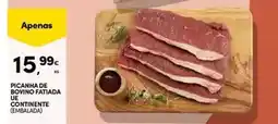 Continente Continente - picanha de bovino fatiada promoção