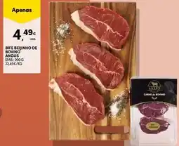 Continente Angus - bife bovino angus promoção