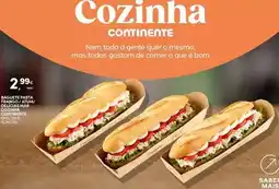 Continente Continente - baguette basura promoção