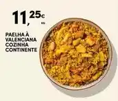 Continente Continente - paelha a valenciana cozinha promoção