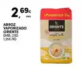 Continente Oriente - arroz vaporizado promoção