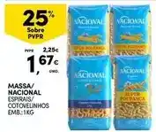 Continente A+ - massa/ nacional promoção