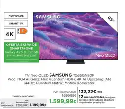 El Corte Inglés TV Neo QLED SAMSUNG TQ65QN80F promoção