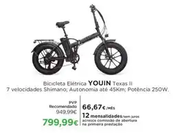 Bicicleta Elétrica YOUIN Texas II