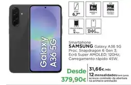 El Corte Inglés Smartphone SAMSUNG Galaxy A36 5G promoção