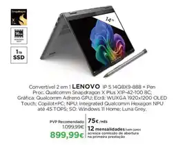 El Corte Inglés Convertível 2 em 1 LENOVO IP 5 14Q8X9-888 + Pen promoção