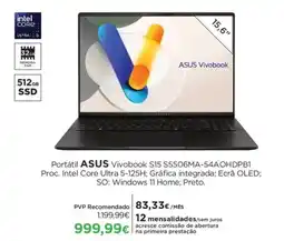 El Corte Inglés Portátil ASUS Vivobook S15 S5506MA-54AOHDPB1 promoção