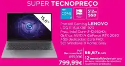 El Corte Inglés Portátil Gaming LENOVO LOQ E 15IAX9E-923 promoção