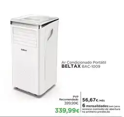 Ar Condicionado Portátil BELTAX BAC-1009
