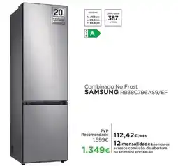 El Corte Inglés Combinado No Frost SAMSUNG RB38C7B6AS9/EF promoção
