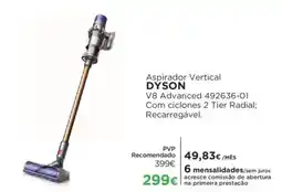 El Corte Inglés Aspirador Vertical DYSON promoção