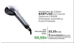 Modelador de Cabelo BABYLISS Curl Secret Optimum C1600E