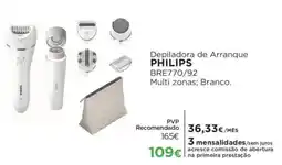 El Corte Inglés Depiladora de Arranque PHILIPS BRE770/92 promoção