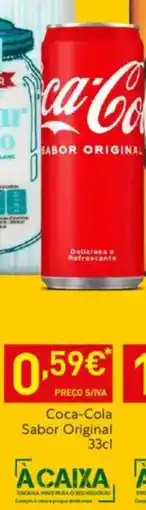 Recheio Coca-Cola Sabor Original promoção