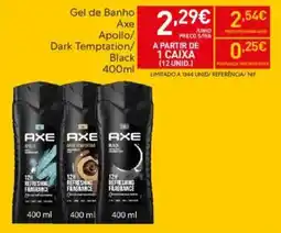 Recheio Gel de Banho Axe promoção