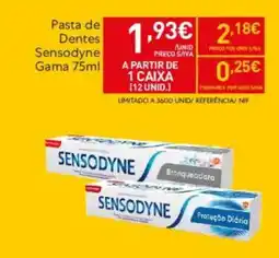 Recheio Pasta de Dentes Sensodyne Gama promoção