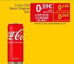 Recheio Coca-Cola Sabor Original promoção